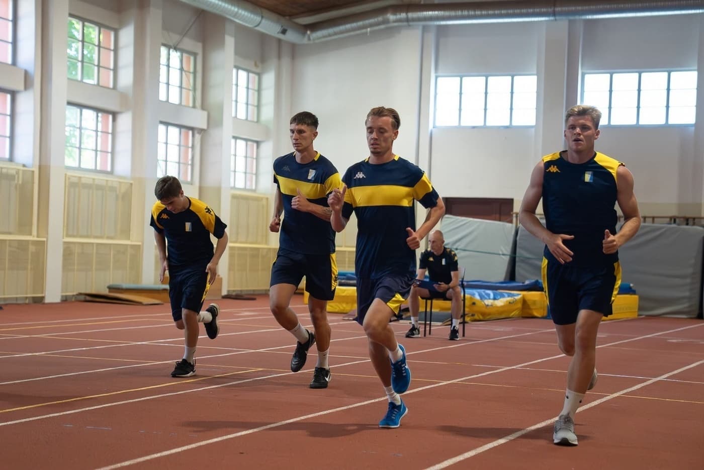 Pierwszy trening Olimpii [ Olimpia ]