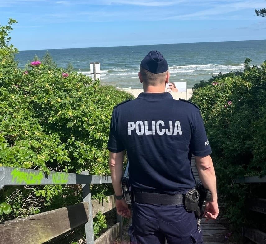 Policja rusza na plażę [ Prawo i porządek ]