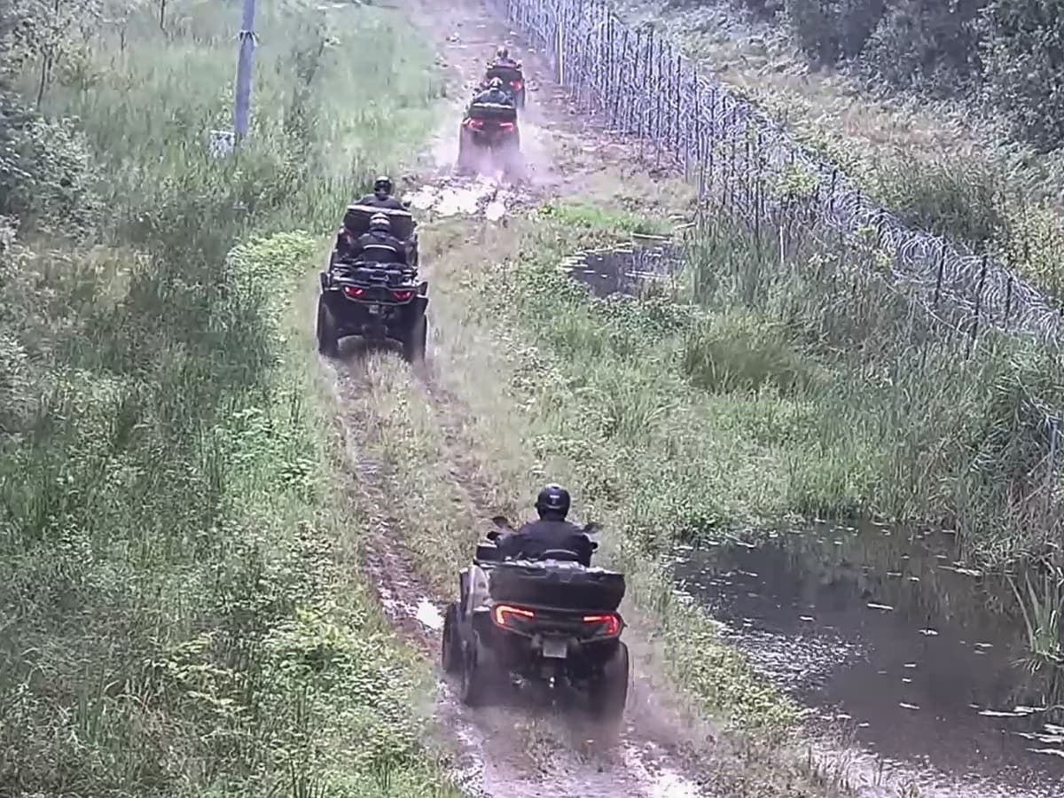 Rajd po pasie drogi granicznej [ Prawo i porządek ]