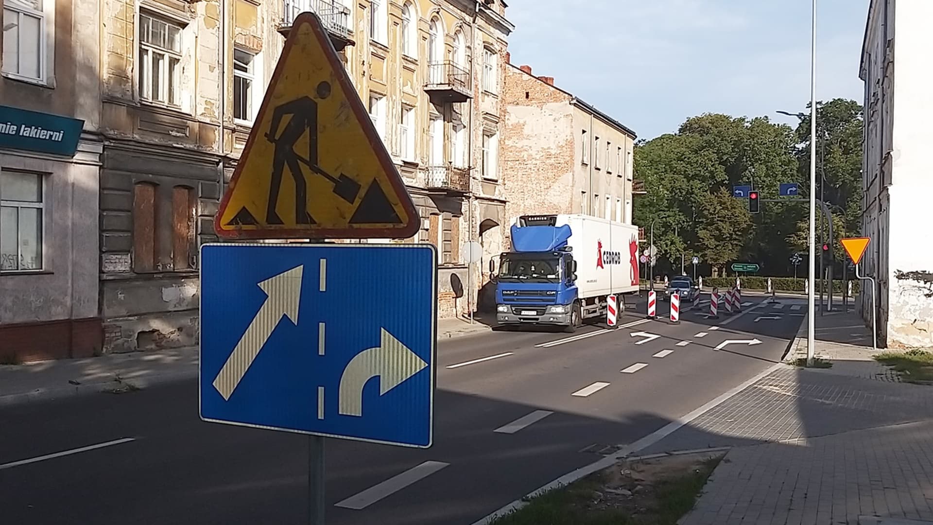 ŁOMŻA Wojska Polskiego znów rozkopana. Łomża kontynuuje remont ulicy