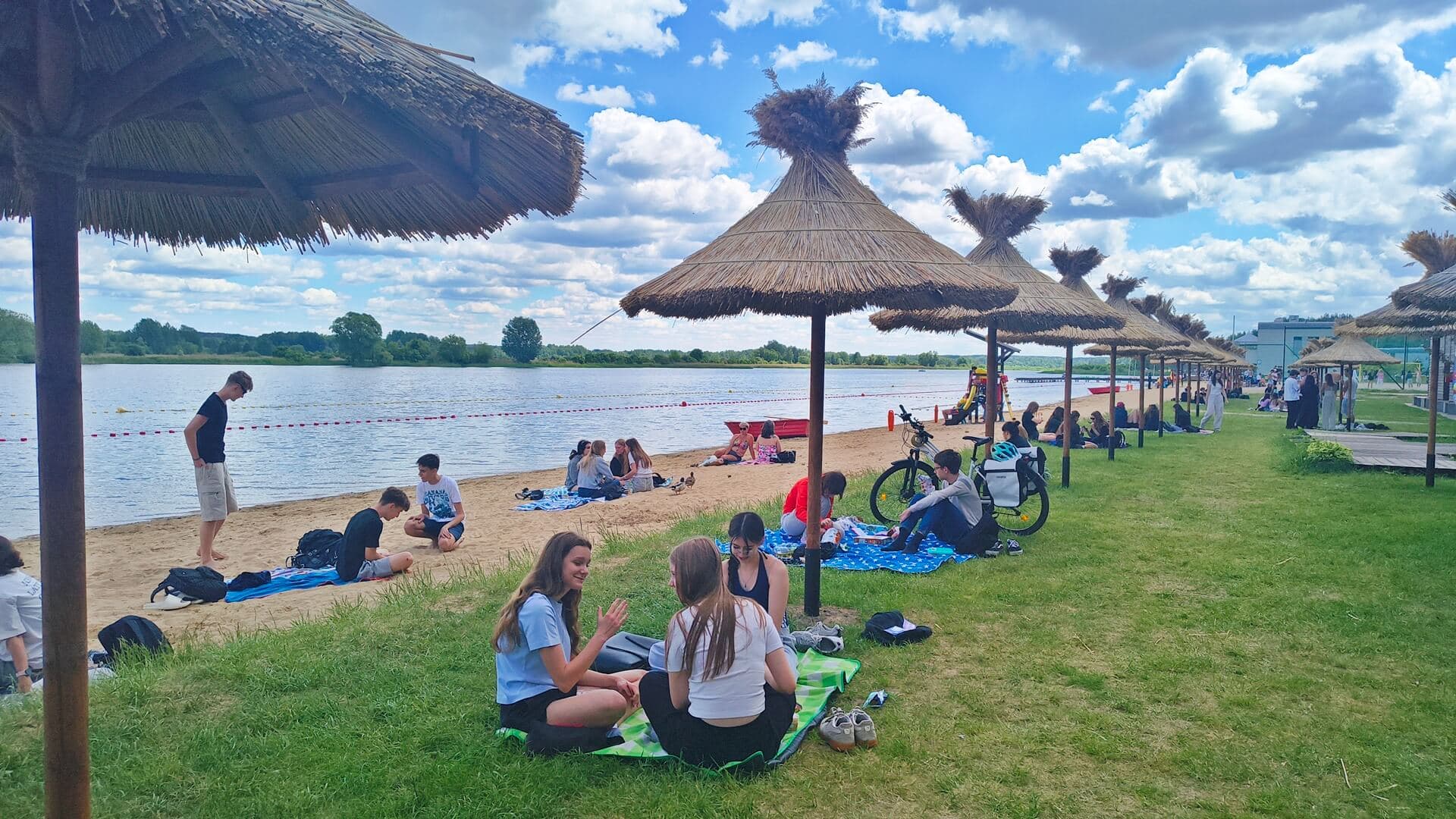 BIAŁYSTOK Plażowicze oblegają Białostockie Dojlidy