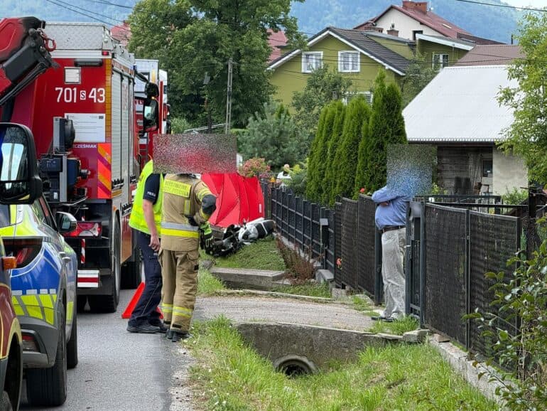 Tragiczny wypadek, nie żyje motocyklista [AKTUALIZACJA]