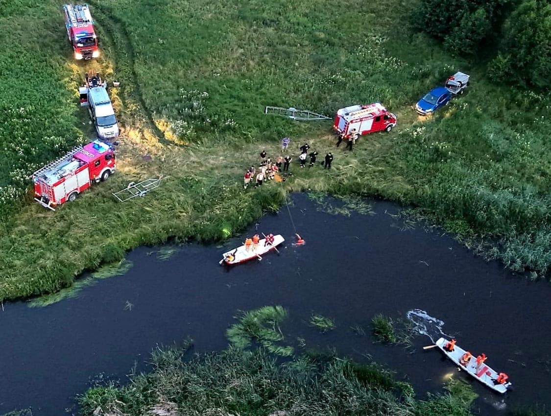 Fałszywy alarm nad rzeką. Ale akcja była już realna