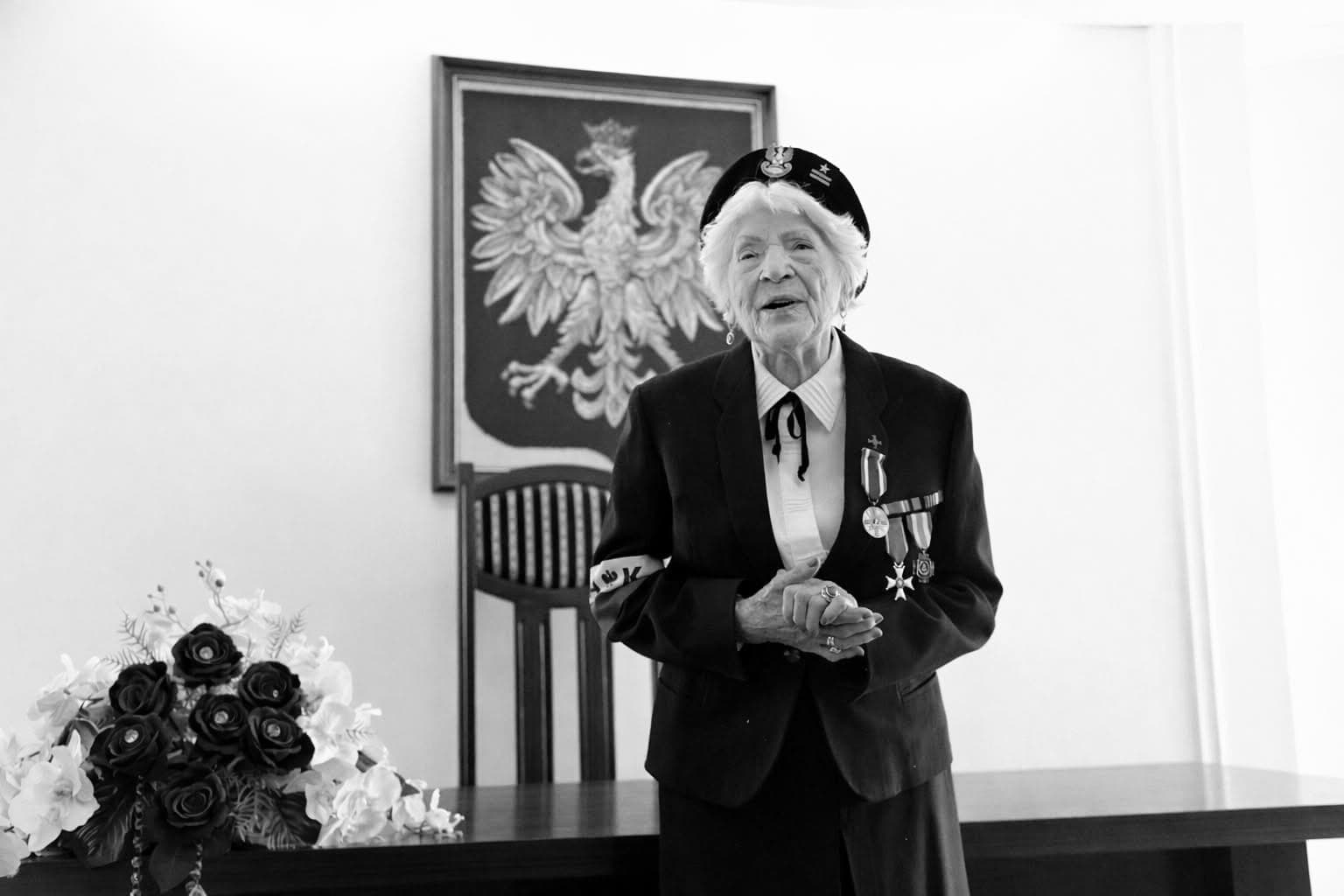 Zmarła płk Urszula Tauer ps. „Ala”. Służyła w Armii Krajowej, walczyła w Powstaniu Warszawskim