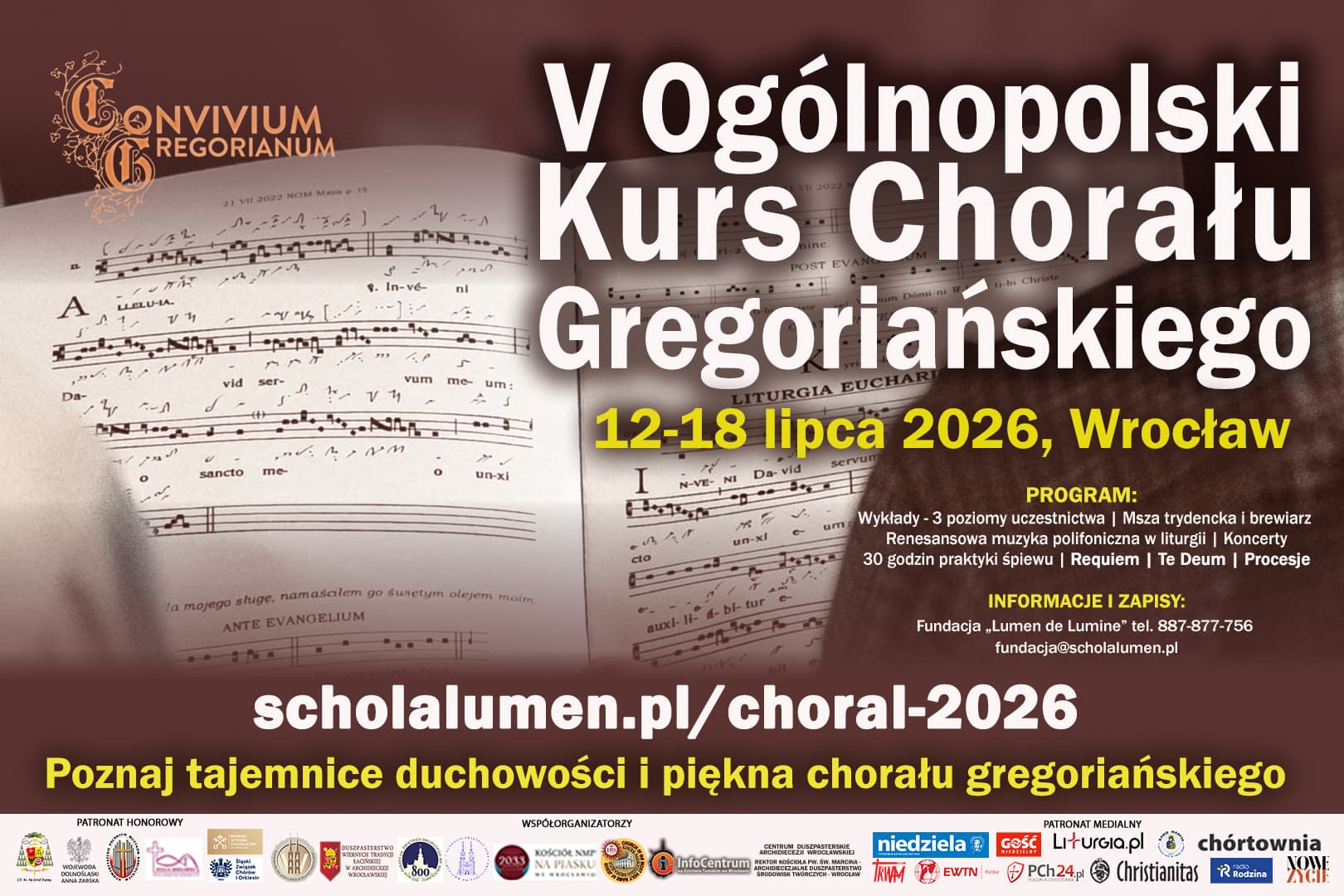 • V Ogólnopolski Kurs Chorału(...)
