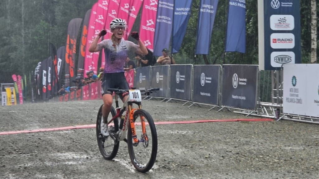 Ostre Koło: Natalia Grzegorzewska ze złotem Mistrzostw Polski MTB XCO