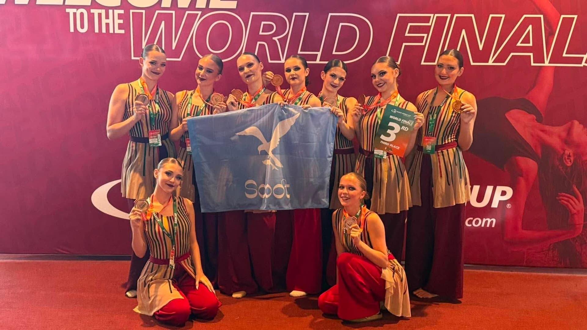 Sukces sopockich tancerek na Dance World Cup w Dublinie