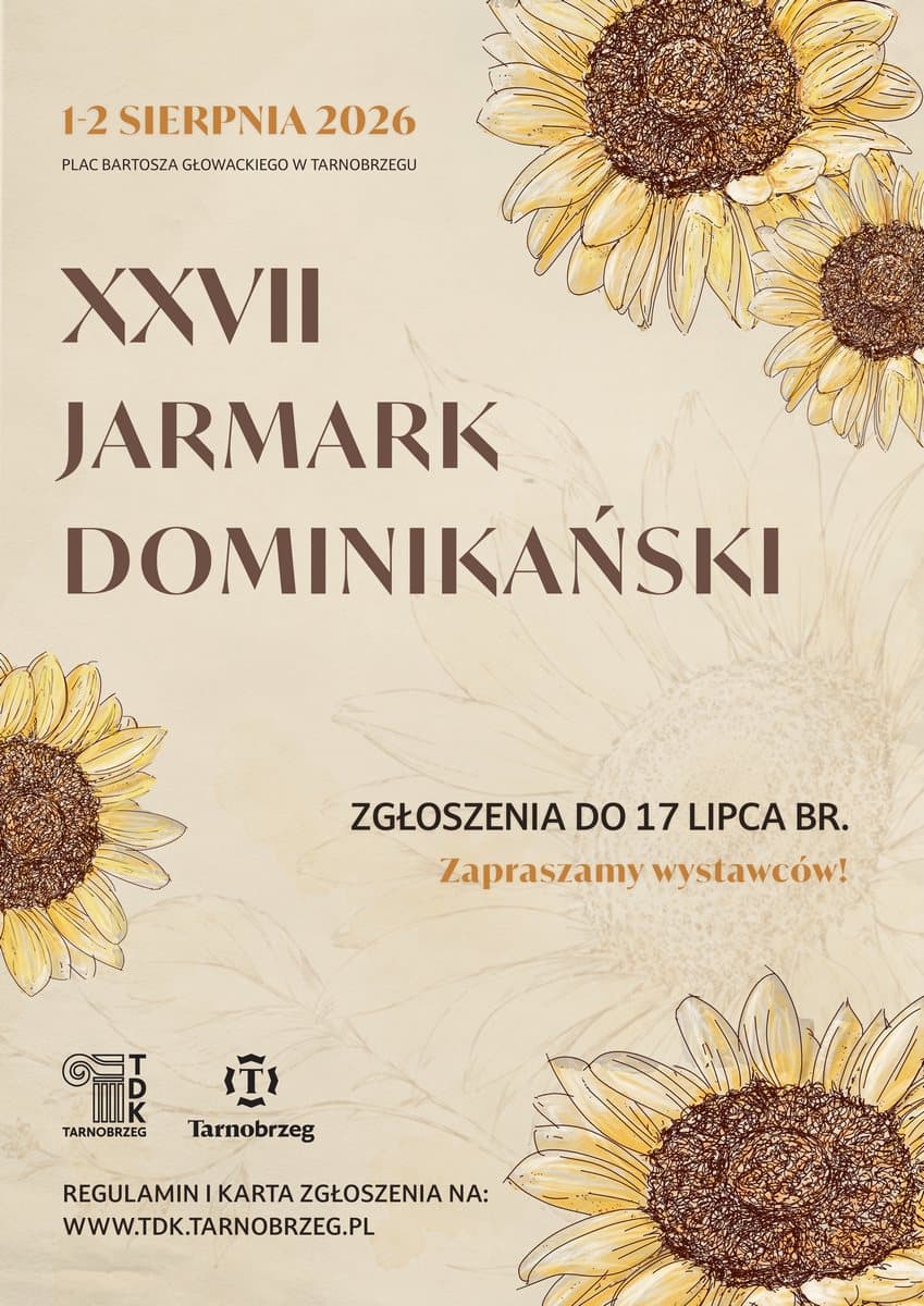 XVII Jarmark Dominikański – ruszają zgłoszenia