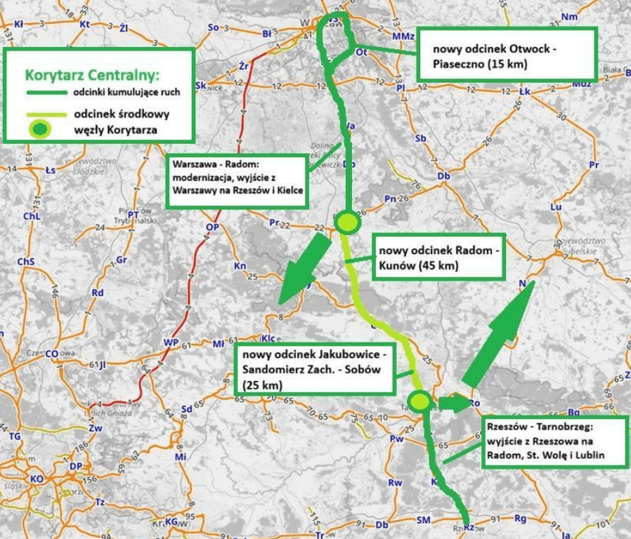 Sześć miast wspólnie apeluje w sprawie szybkiego połączenia kolejowego Rzeszów-Warszawa