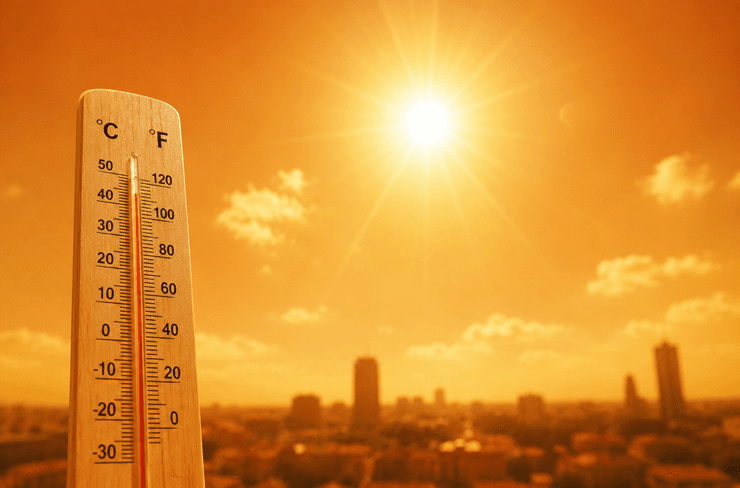 Najwyższa temperatura w historii Konina. Kiedy miasto było najbliżej 40°C?