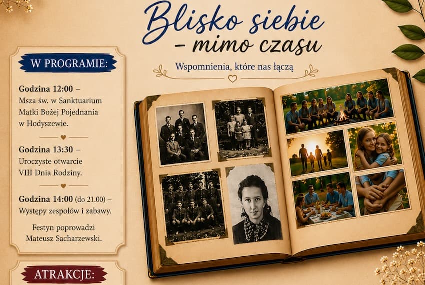 Występy zespołów, stoiska KGW i licytacje charytatywne. Harmonogram VIII Dnia Rodziny w Hodyszewie