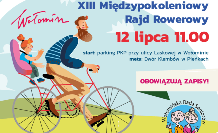 Wołomin – XIII Międzypokoleniowy Rajd Rowerowy