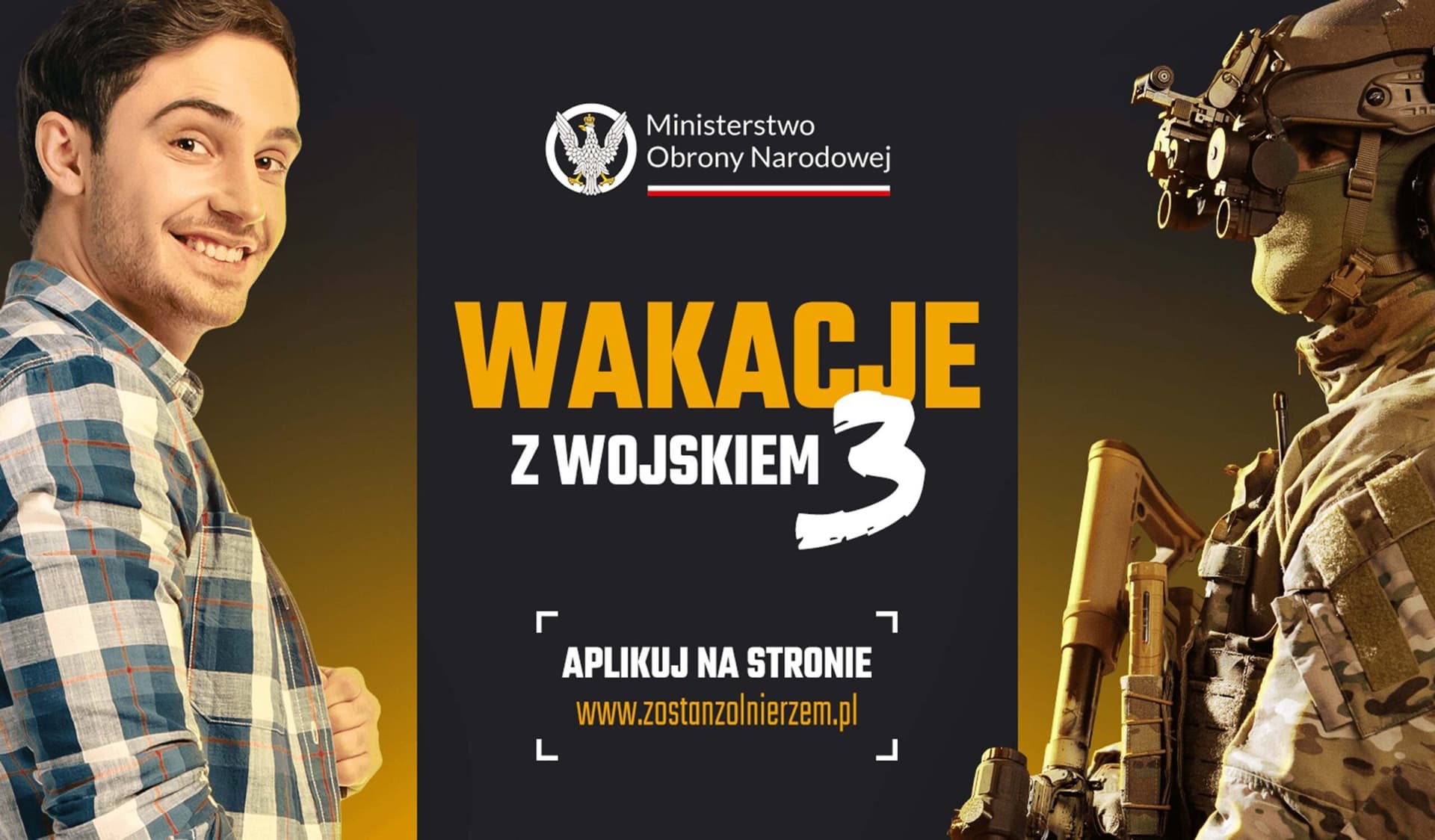 „Brak pomysłów na wakacje? Spędź je z Wojskiem Polskim. Trwa rekrutacja na ostatni turnus projektu „Wakacje z Wojskiem 3″.