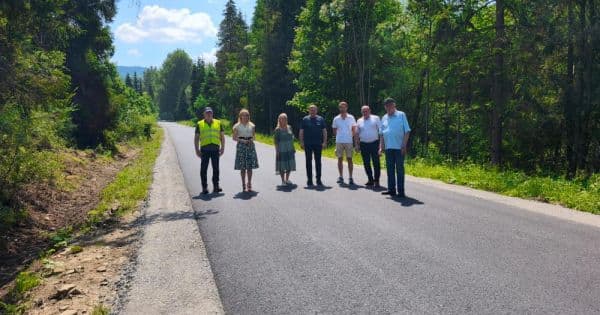 ZAKOŃCZONO REMONT ODCINKA DROGI POWIATOWEJ NR 1443S W RYCERCE GÓRNEJ