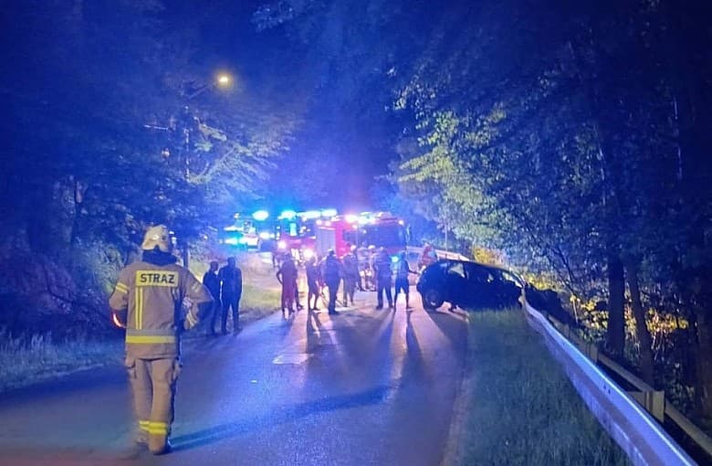 Samochód w jeziorze? Nocne zgłoszenie postawiło służby na nogi