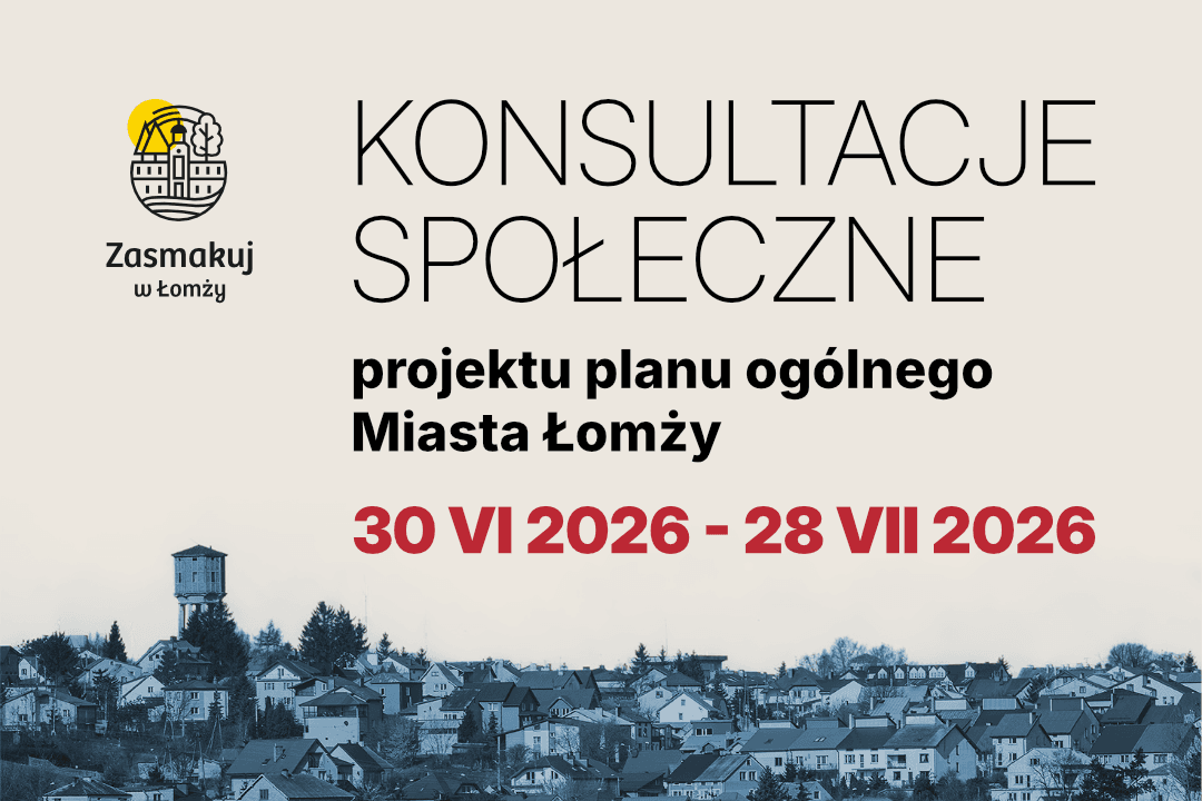 Konsultacje projektu planu ogólnego Łomży