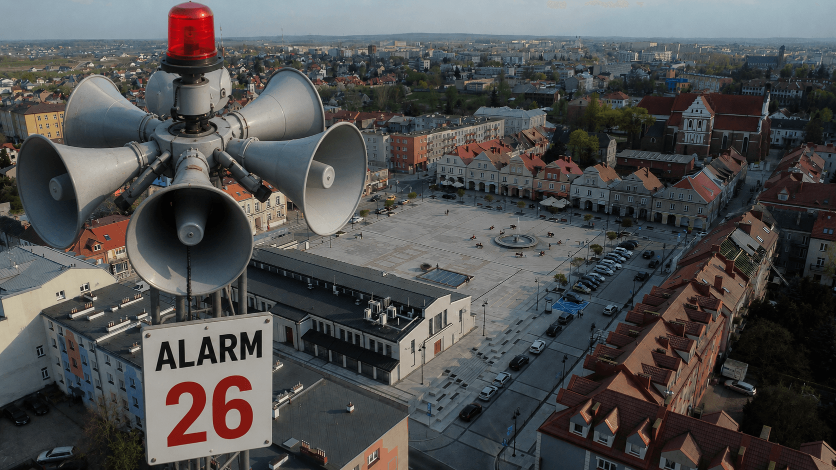Czemu słyszymy syreny? To ALARM-26