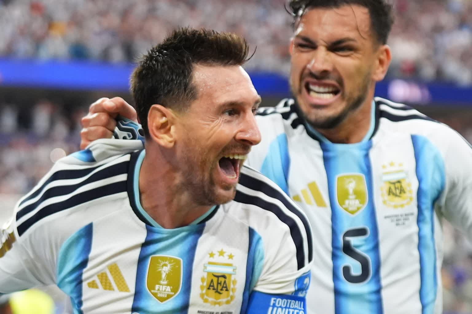 Rekord Messiego, Argentyna, Francja i Norwegia w fazie pucharowej