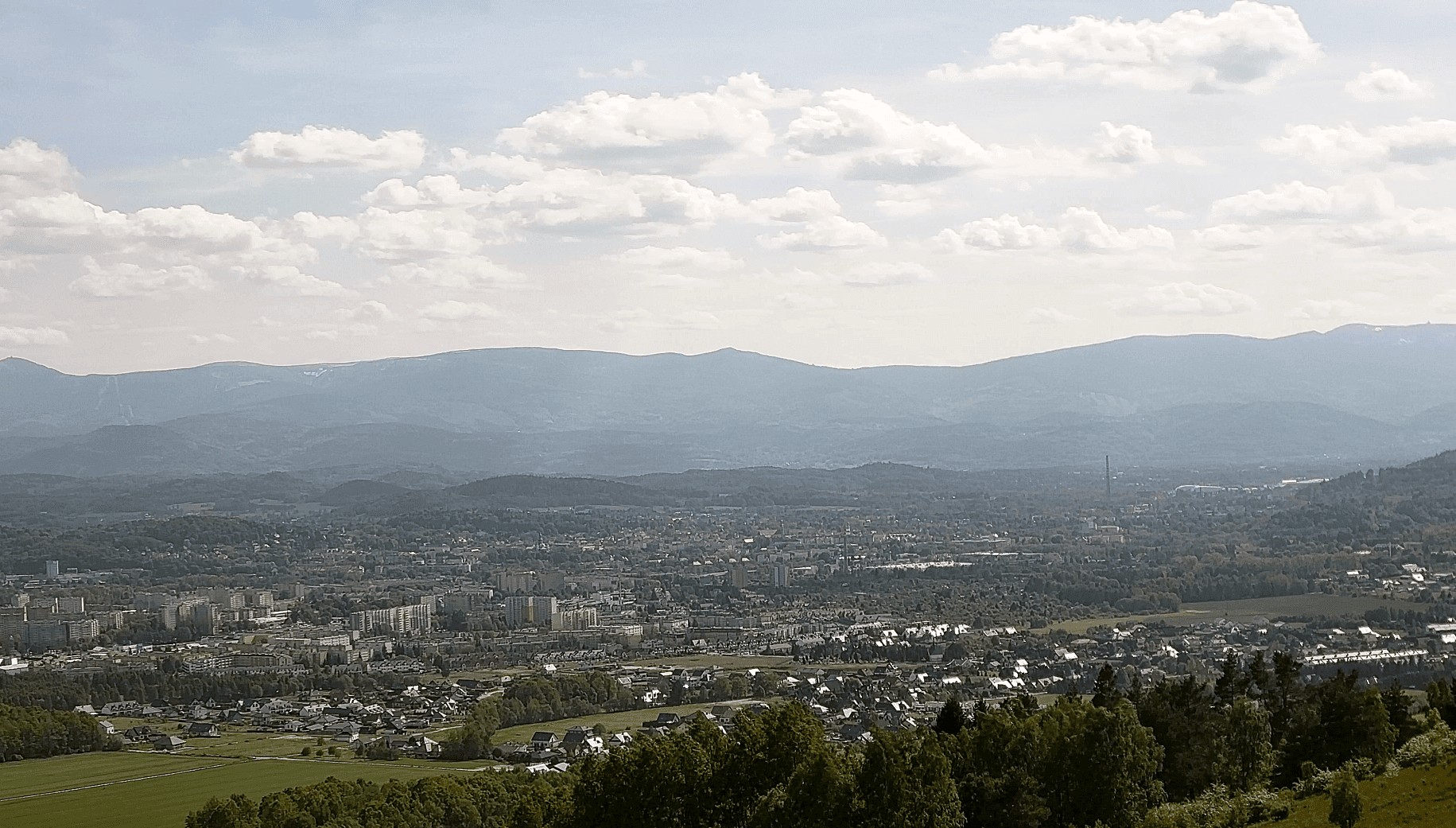 Góra Szybowcowa – Panorama Karkonoszy