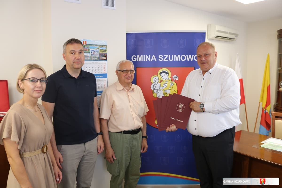 Przebudowa sieci wodociągowej w Szumowie – umowy z wykonawcą podpisane