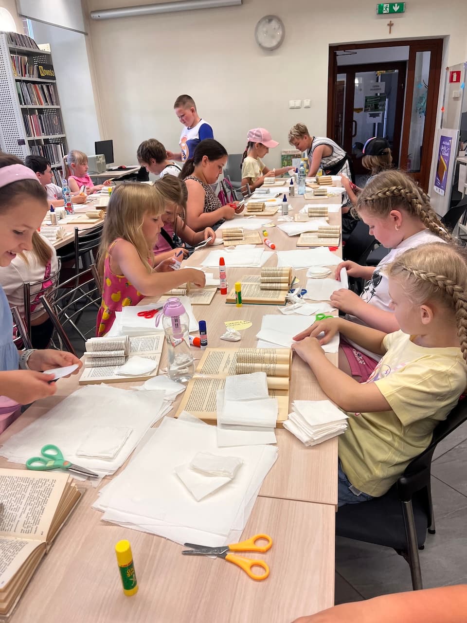 Pierwszy dzień wakacji w Muzeum Historycznym i Filii Miejskiej Biblioteki Publicznej MOK