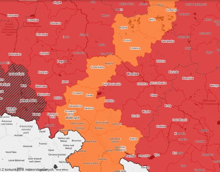 IMGW ostrzega – będzie gorąco i będą burze!