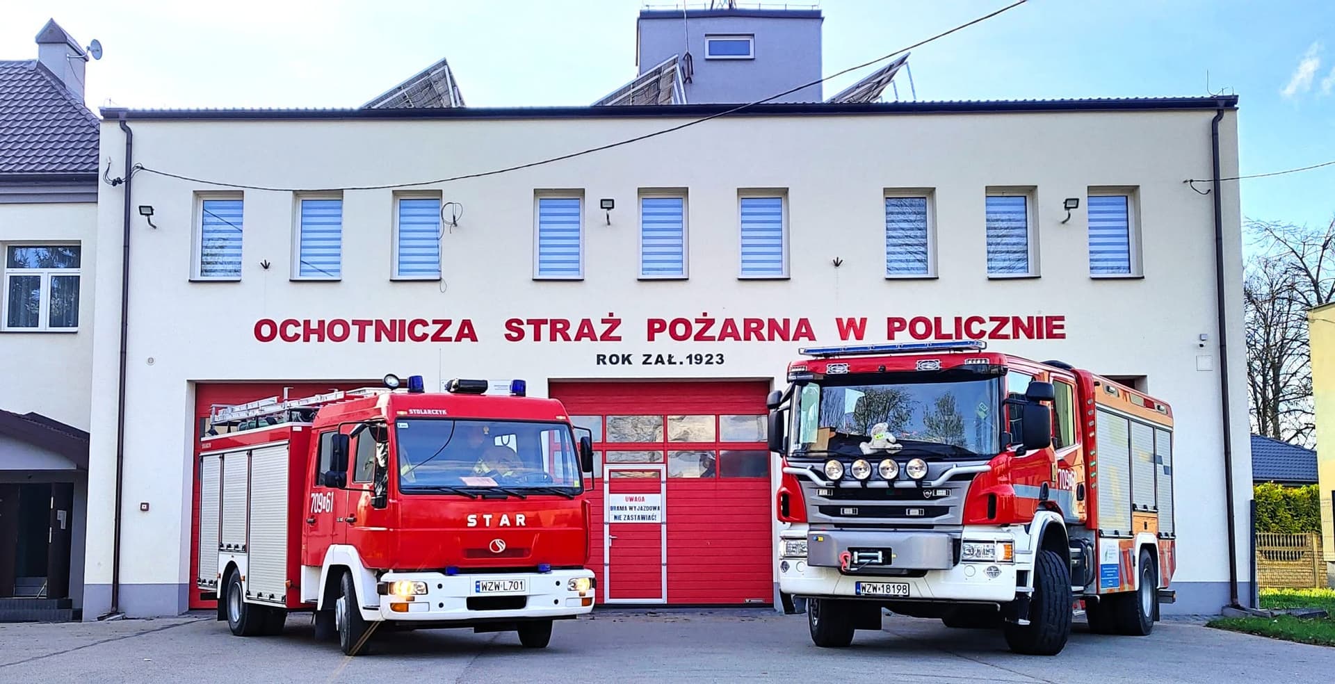 STRAŻACKI PRZEBŁYSK REFLEKSJI? OSP POLICZNA WYMIENIA WULGARYZMY NA… UŚMIECH!