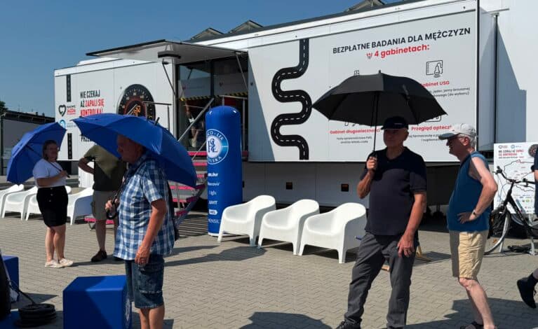 W Częstochowie wykonano 107 badań i konsultacji. Mobilna Stacja Kontroli Zdrowia rusza dalej w trasę