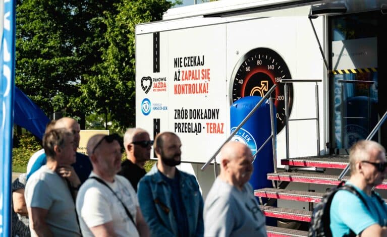 Tylko dla mężczyzn. HascoBus odwiedzi Częstochowę — bezpłatne badania już 29 czerwca!