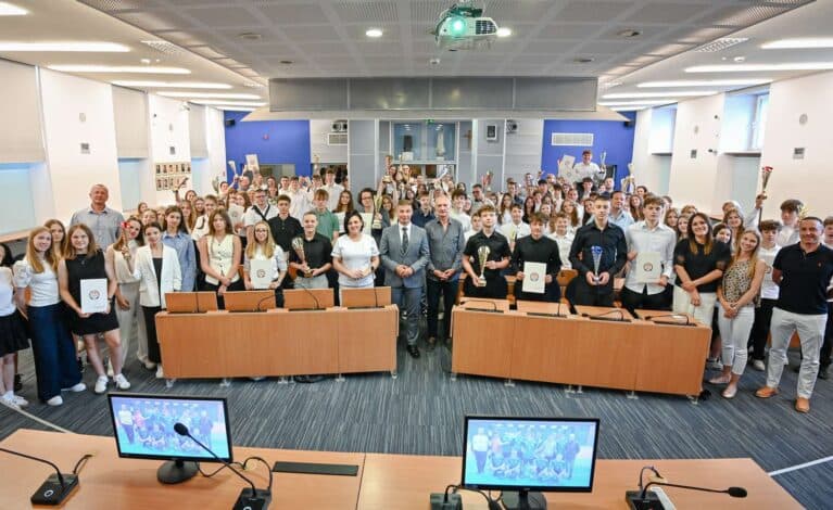 Podsumowano sportową rywalizację szkół 2025/2026