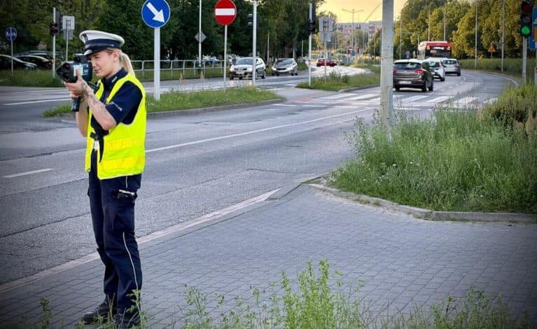 Ponad 200 wykroczeń kierowców podczas akcji „Bezpieczny Pieszy” w Częstochowie