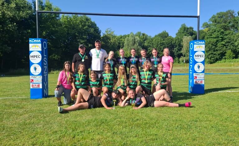 Historyczny brąz dla młodziczek Rugby Club Częstochowa! Udany występ naszych drużyn w Olsztynie