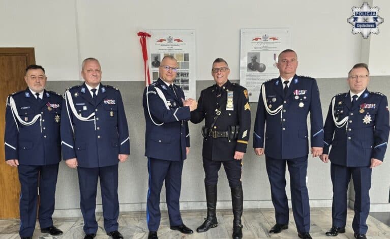 Szef nowojorskiej policji konnej z wizytą w Częstochowie. Funkcjonariusze wymienili się doświadczeniami