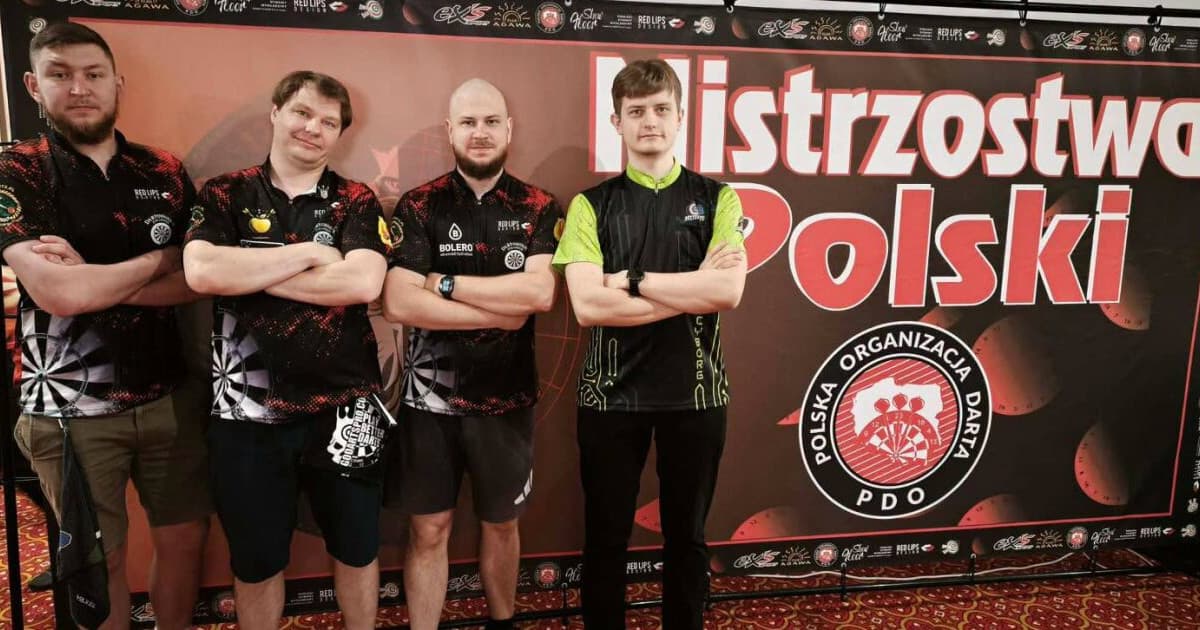 Sukces Dartoholics Żyrardów podczas Mistrzostw Polski