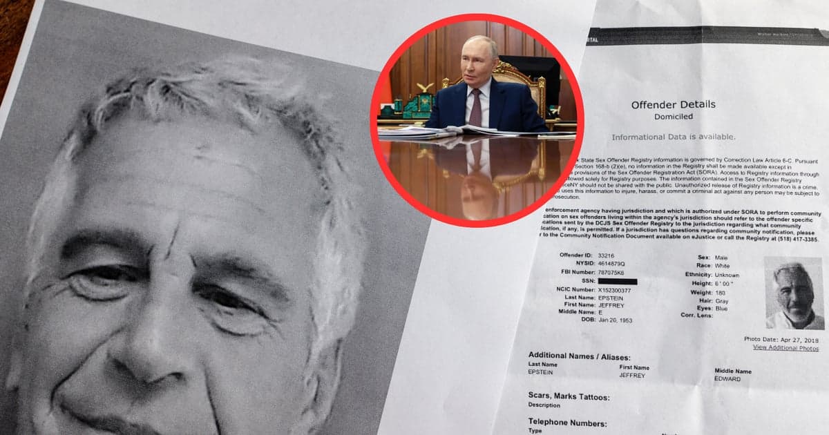 Analiza akt Epsteina. W dokumentach rosyjskie elity i prośba o spotkanie z Putinem