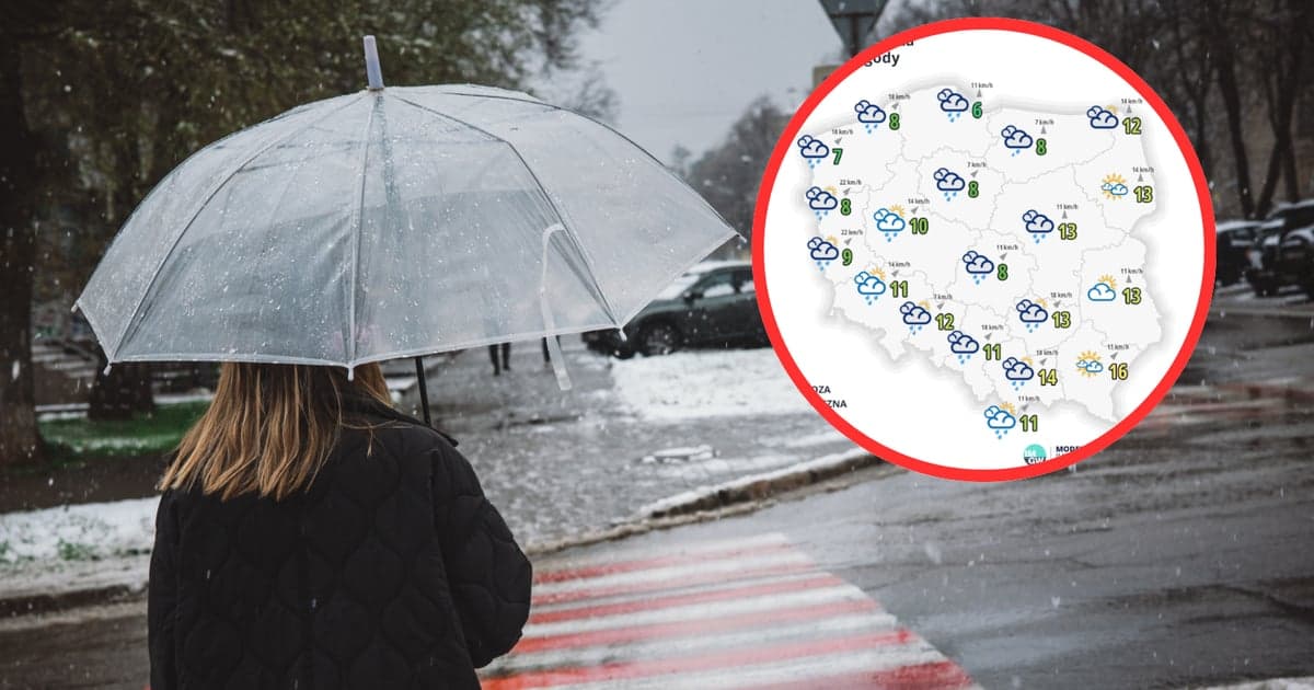 Do Polski wracają burze, a nawet deszcz ze śniegiem. Kiedy znów będzie cieplej?