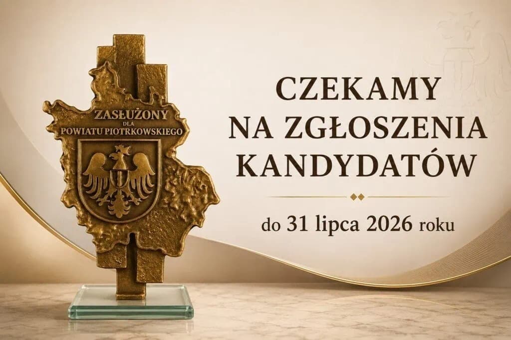 Kto w tym roku dołączy do grona osób szczególnie zasłużonych dla Powiatu Piotrkowskiego?