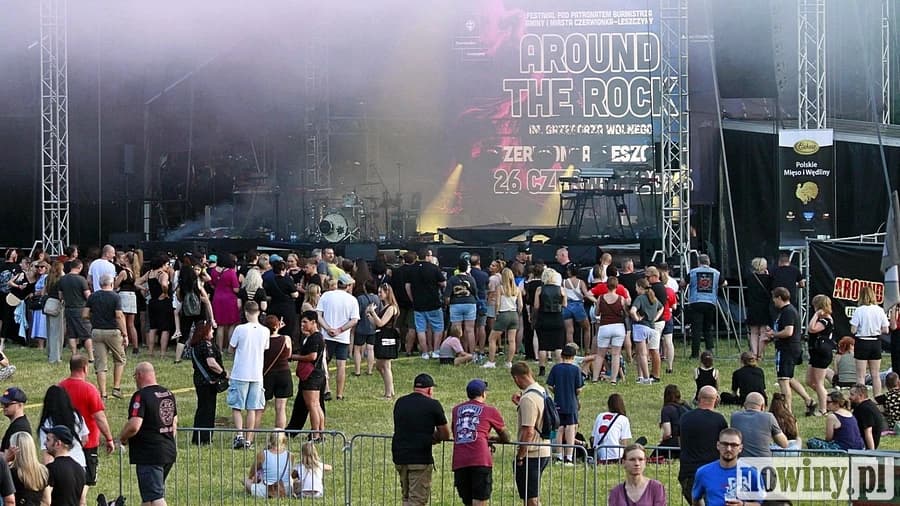 Zalewski, Vader i Big Cyc na jednej scenie. Tak wyglądał Around The Rock w Czerwionce-Leszczynach