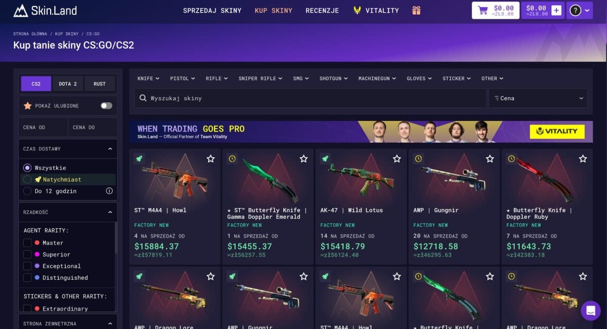 Jak bezpiecznie kupować i sprzedawać skiny CS2