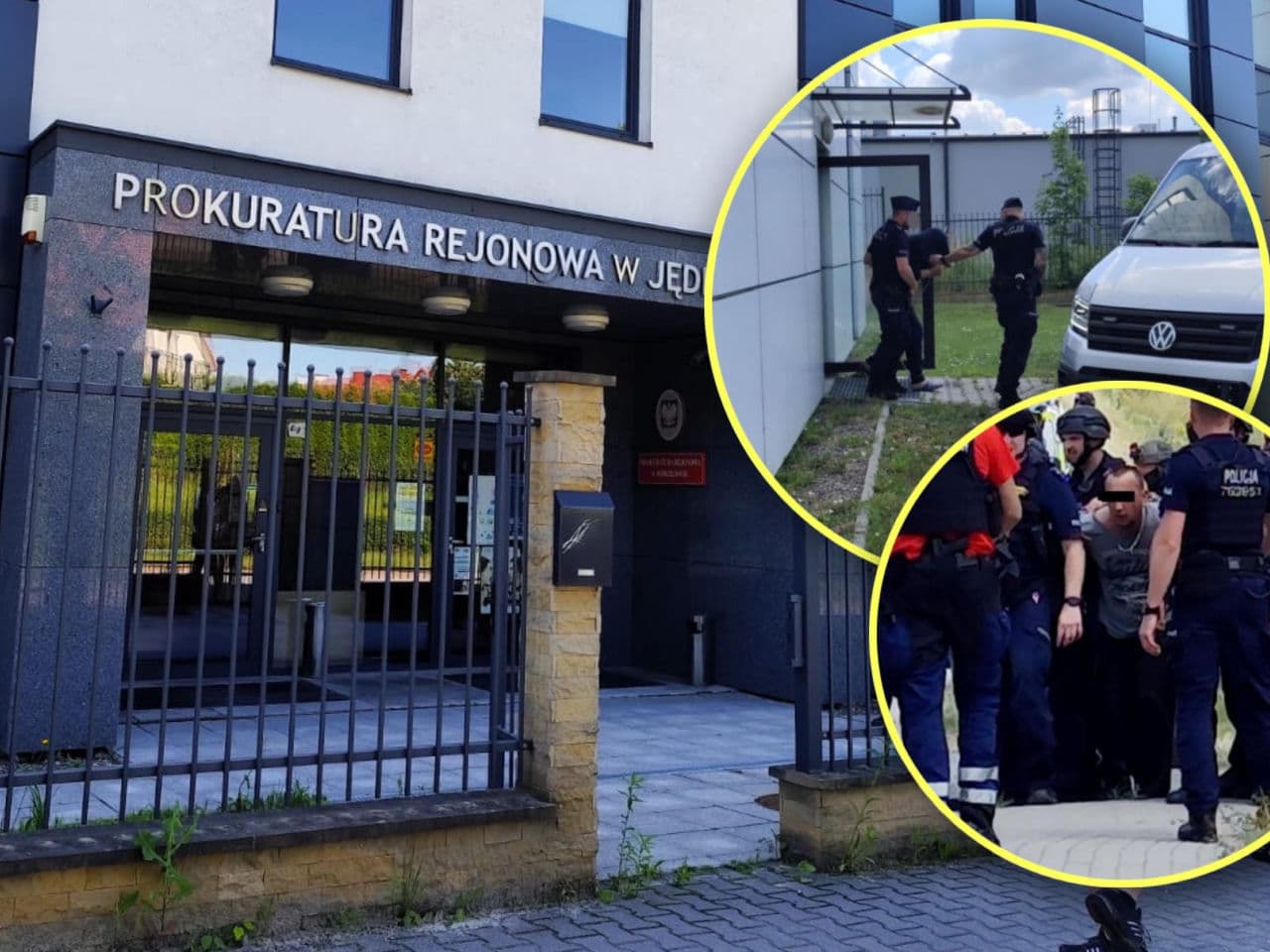 Awantura zakończona morderstwem. Były policjant zabił teścia i uciekł na hulajnodze. "Tadeusz chronił córkę"