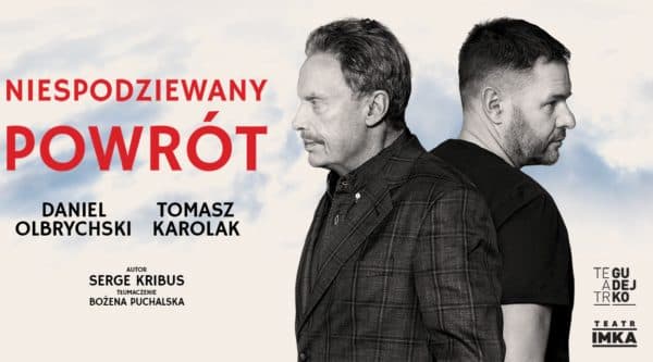 Daniel Olbrychski i Tomasz Karolak na jednej scenie. „Niespodziewany powrót” w Andrychowie