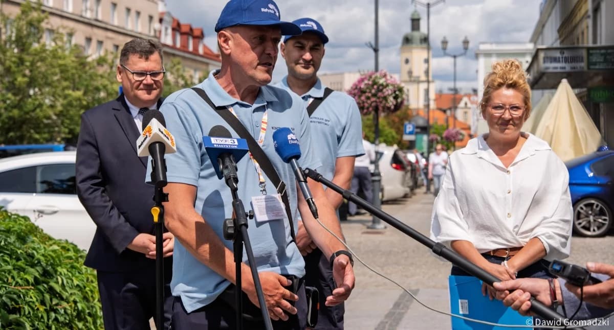 Dzisiaj Nowe mundury w Białymstoku. Kontrolerów pa…