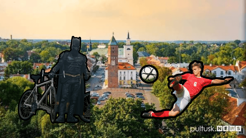 Już jutro będzie się działo w Pułtusku! Batman na ulicach i wielkie granie dla Ani