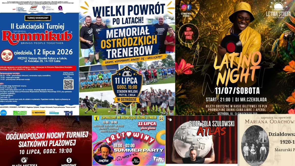 Koncerty, wydarzenia i imprezy w powiecie ostródzkim — niezbędnik kulturalny 10