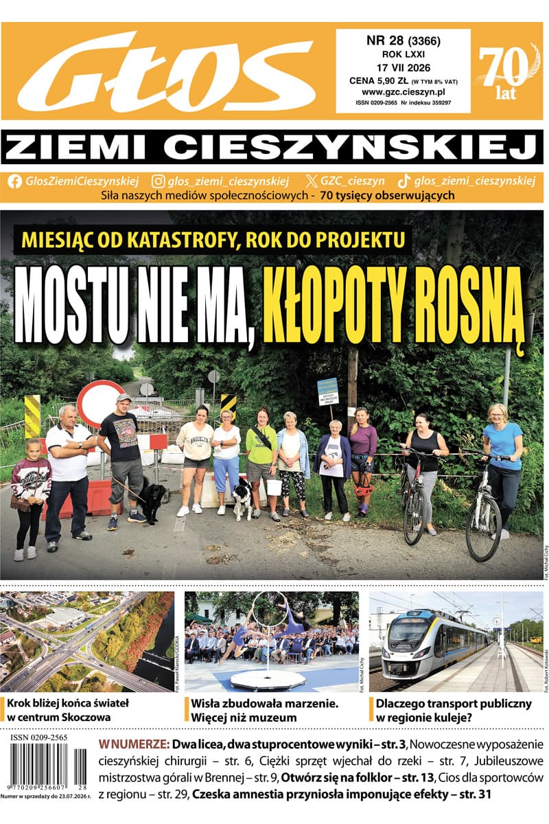 Most, który podzielił mieszkańców. Kolej pod znakiem zapytania, cios dla olimpijczyków – nowy „Głos” już…