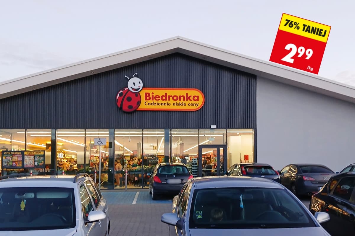 Od jutra Biedronka idzie na całość. Przecena na 2,99 zł dla wszystkich