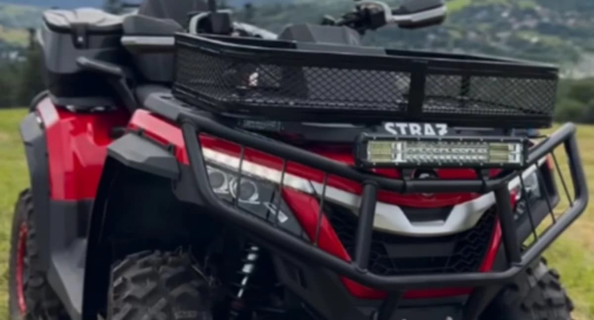 OSP Zwardoń wzbogaciła się o quad przystosowany do działań w górskim terenie