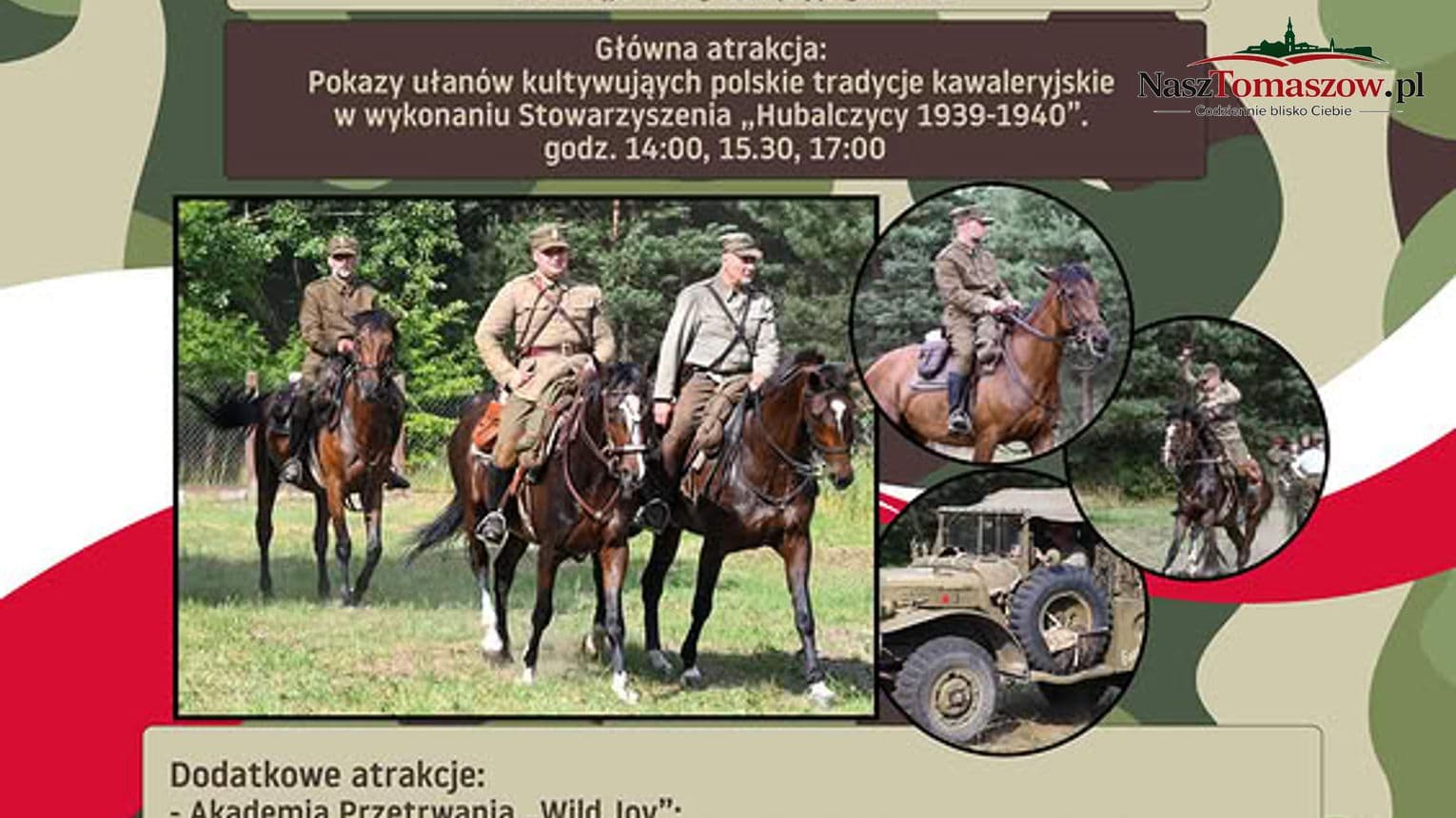 Piknik Militarny „Hej, hej ułani...” już 2 sierpnia w Skansenie Rzeki Pilicy