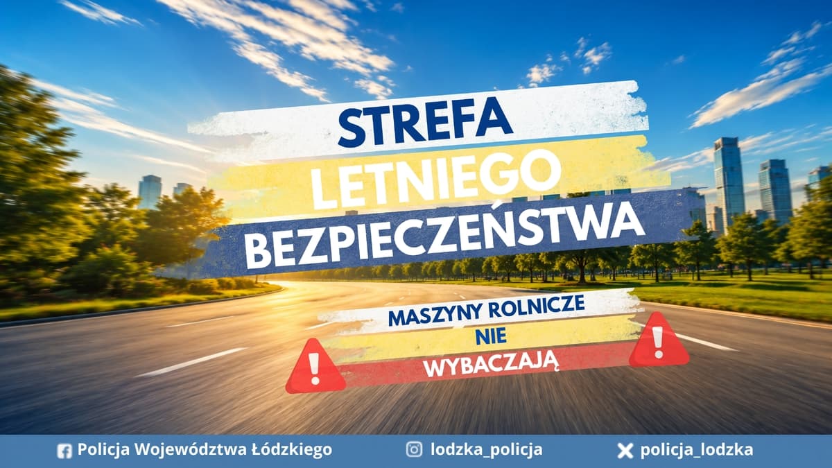 Policja apeluje: Maszyny rolnicze nie wybaczają błędu