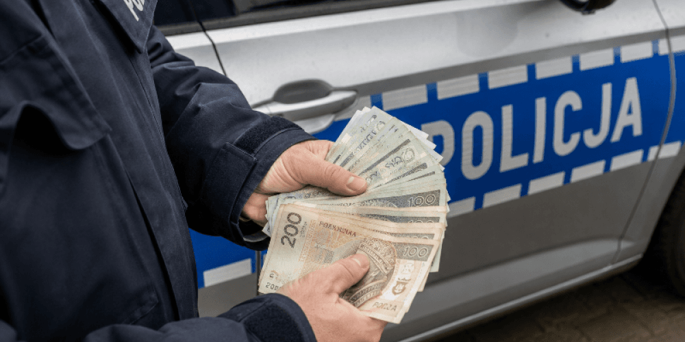 Policja w Nowym Dworze Gdańskim poszukuje właściciela znalezionych pieniędzy